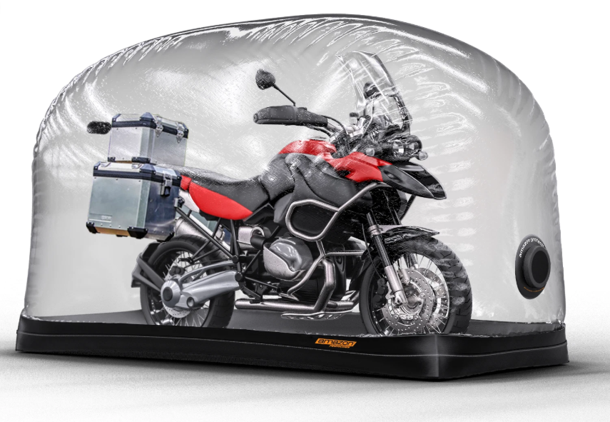 bubble house | كبسولة الدراجة – Smart Indoor Protection